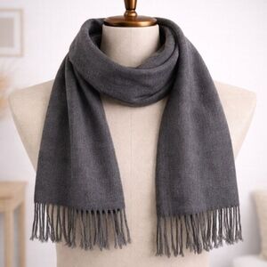 CHAPS FRINGED COZY SCARF